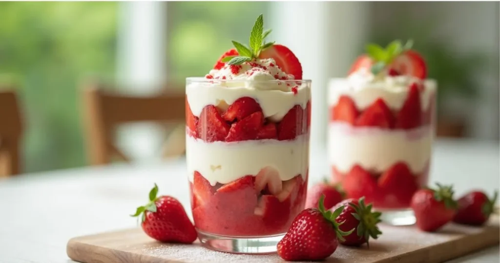 erdbeeren mit mascarpone creme