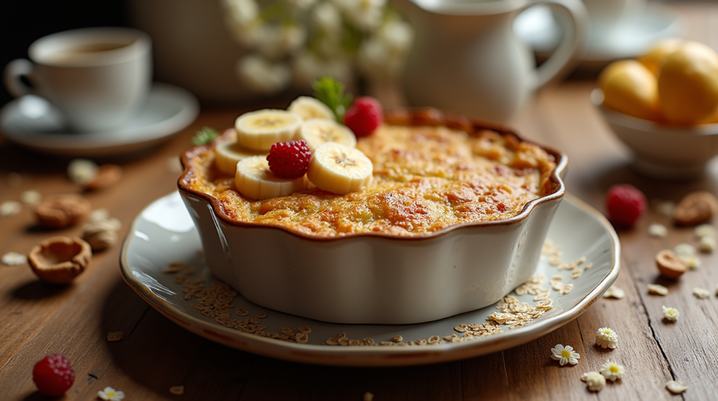 Baked Oats mit Banane